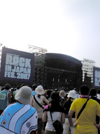 uROCK IN JAPAN FES. 2007vʐ^