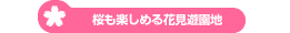 桜も楽しめる花見遊園地