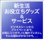 �V�������𗧂��O�b�Y���T�[�r�X